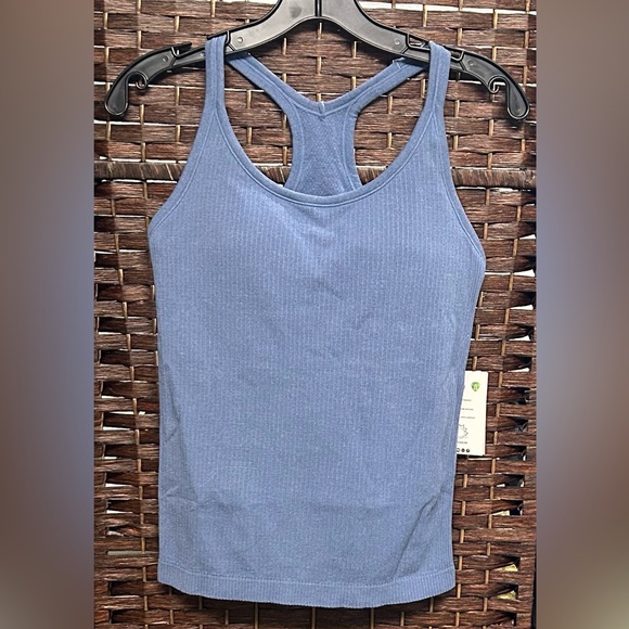 Blue Racerback Tank - Picture 4 of 8